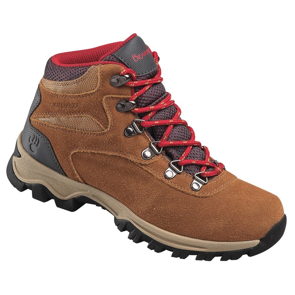 Bearpaw Womens Hayden A17U071A-1 Brown Hiking Boots Ankle Top Lace Up Size 6